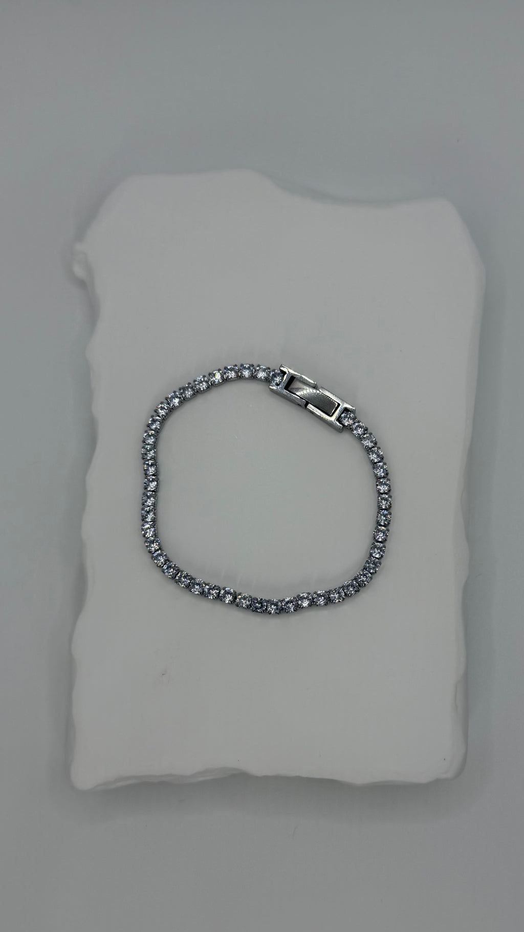 Silver Tennis Bracelet